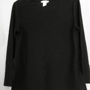 H&M black long sleeve shirt